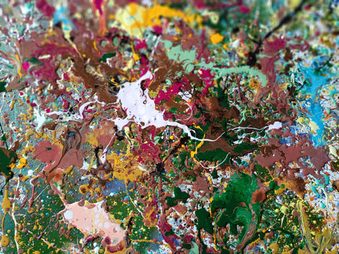 Foglie Vibranti – material and colour detail by Antonino Puliafico