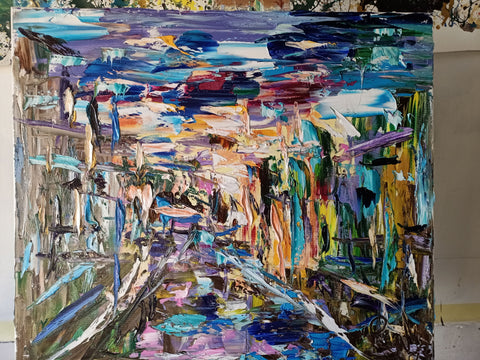 Oltre il Canale – full artwork view by Antonino Puliafico