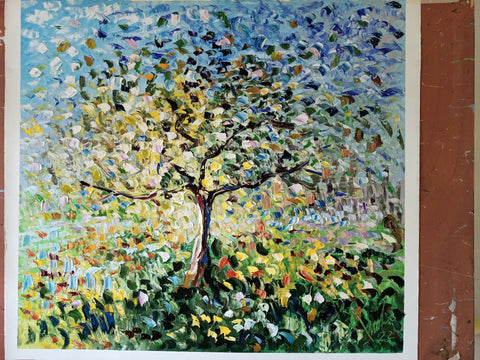 Fonte di Vita – close-up detail of texture and colour by Antonino Puliafico