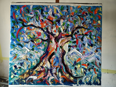 Rinascita – full artwork view by Antonino Puliafico