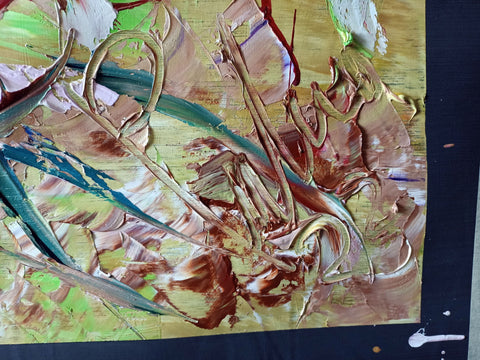 Trasparenze di Monti – close-up detail of texture and colour by Antonino Puliafico