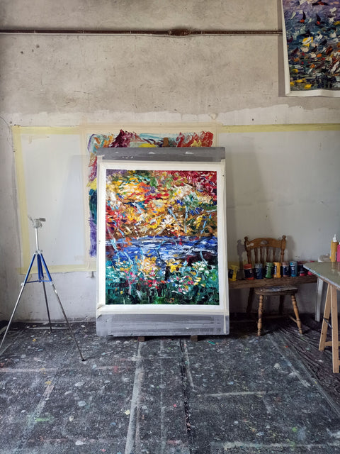 Ruscello Segreto – material and colour detail by Antonino Puliafico