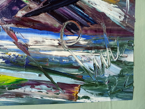 Villaggio Ligure – full artwork view by Antonino Puliafico