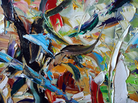 Sussurri tra i Rami - material and colour detail by Antonino Puliafico