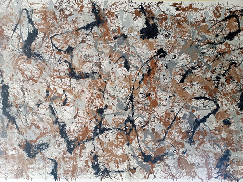 Secco - surface and expressive gesture detail by Antonino Puliafico