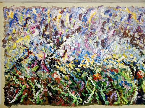 Big Spring – additional close-up of the original painting by Antonino Puliafico