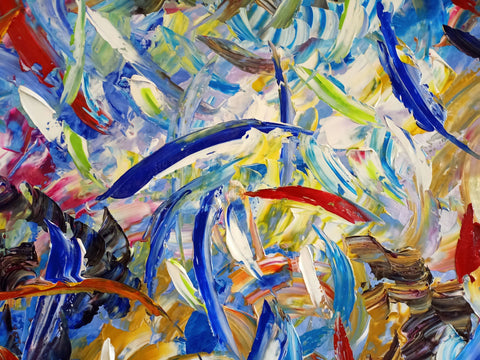 Musica Oltremare – additional detail of the original painting by Antonino Puliafico