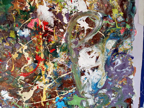Mandorle Croccanti – additional detail of the original painting by Antonino Puliafico