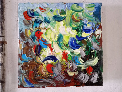 Lanterna Verde – additional detail of the original painting by Antonino Puliafico