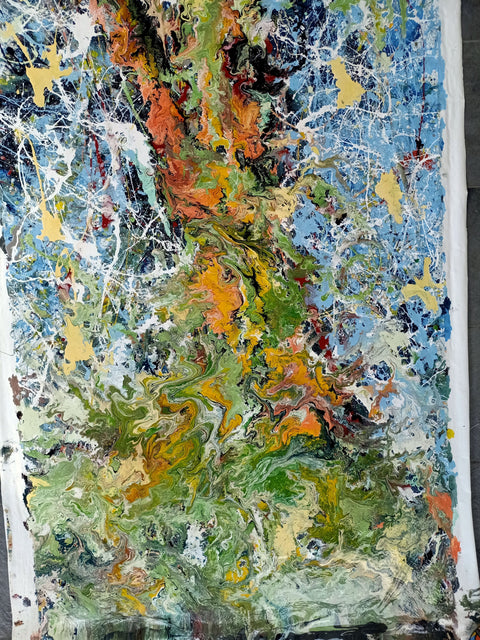 Surface detail of Gemme Dripping by Antonino Puliafico