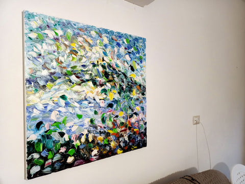 Petali di Lava – additional detail of the original painting by Antonino Puliafico