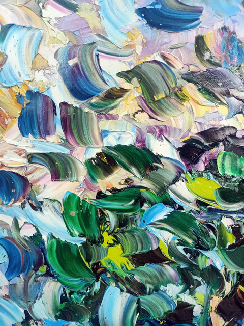 Colour detail of Lume di Roccia by Antonino Puliafico