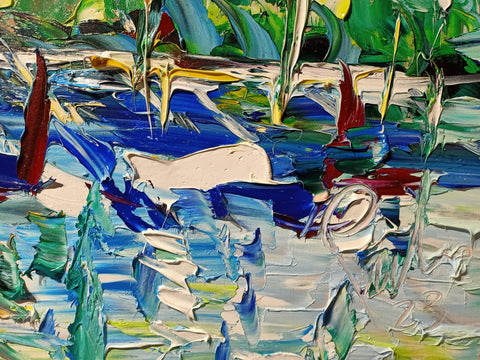 Costa Ligure – close-up detail of texture and colour by Antonino Puliafico
