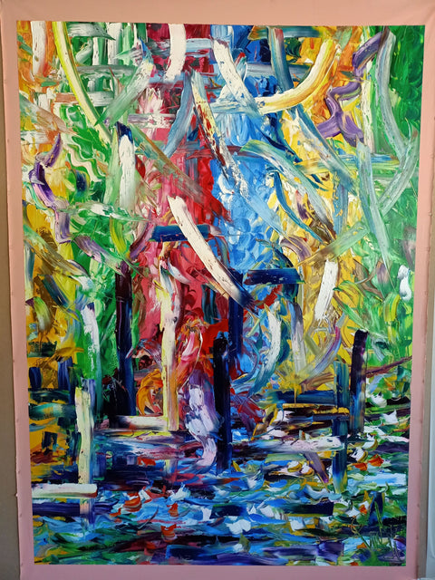 Ombre a Venezia – additional detail of the original artwork by Antonino Puliafico