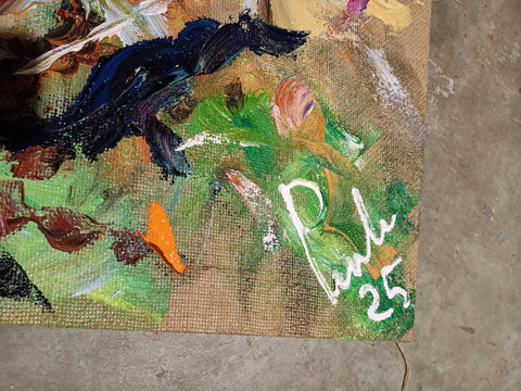 Petali di Luce – close-up detail 5 of texture and colour by Antonino Puliafico