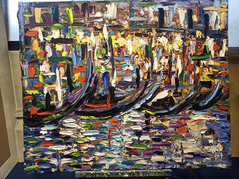 Lanterne Veneziane – close-up detail 4 of texture and colour by Antonino Puliafico