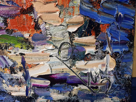 Lanterne Veneziane – close-up detail 6 of texture and colour by Antonino Puliafico