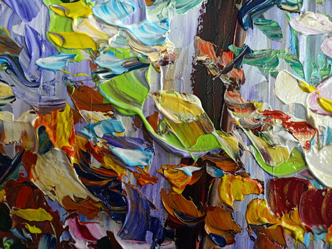 Gemme Nascoste – close-up detail 5 of texture and colour by Antonino Puliafico