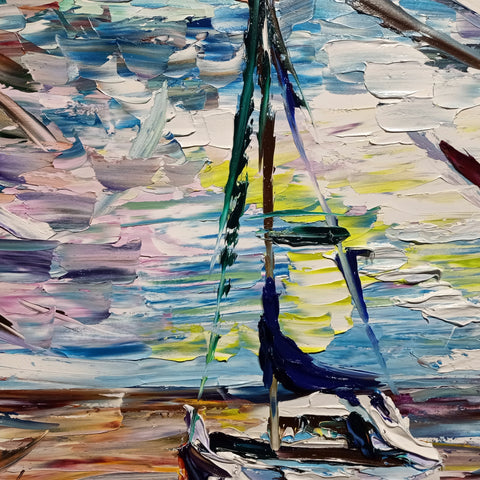 Miraggio in alto mare