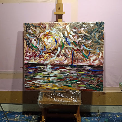 Il canto del vento al tramonto