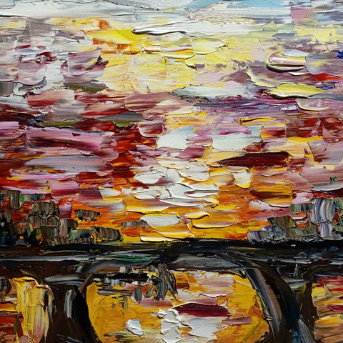 Passaggio al tramonto