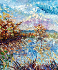 Sembra Autunno – original oil painting by Antonino Puliafico