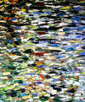 Verdi Riflessi - original oil on canvas by Antonino Puliafico